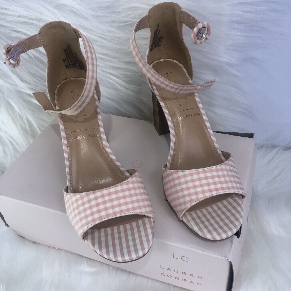 LC Lauren Conrad Block Heel Sandals - Picture 6 of 11